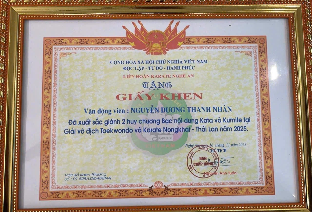 🌟VINH DANH THÀNH TÍCH XUẤT SẮC CỦA CÁC CHIẾN BINH KARATE NHÍ 🌟