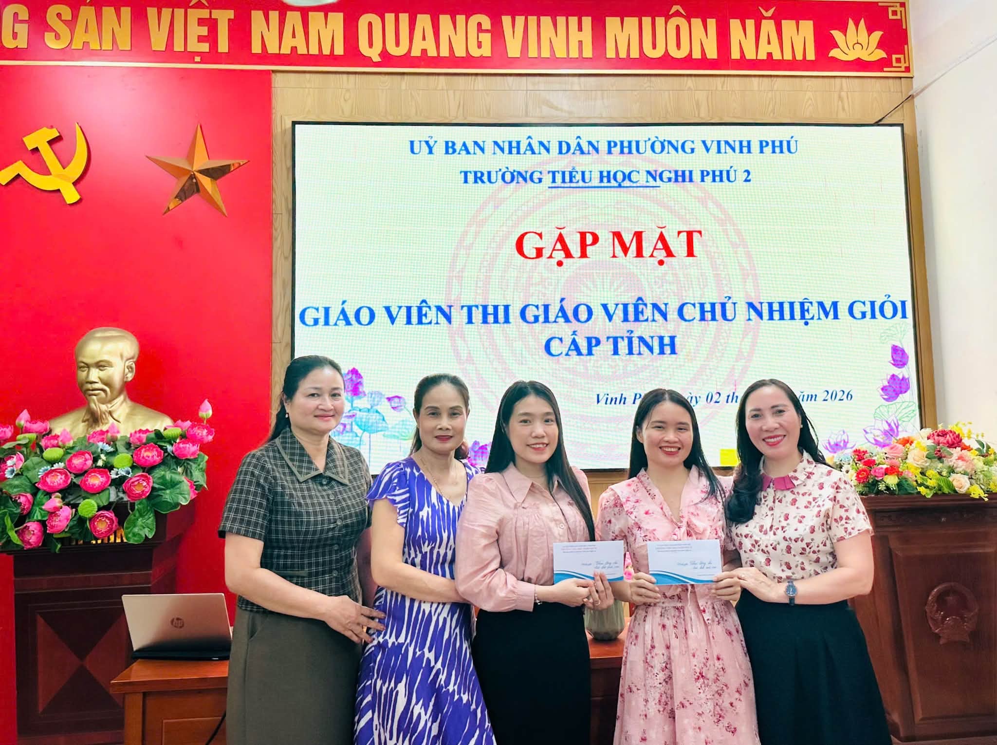 🎉 VINH DANH “NHỮNG NGƯỜI LÁI ĐÒ” TẬN TUỴ – TỰ HÀO TIỂU HỌC NGHI PHÚ 2 🎉